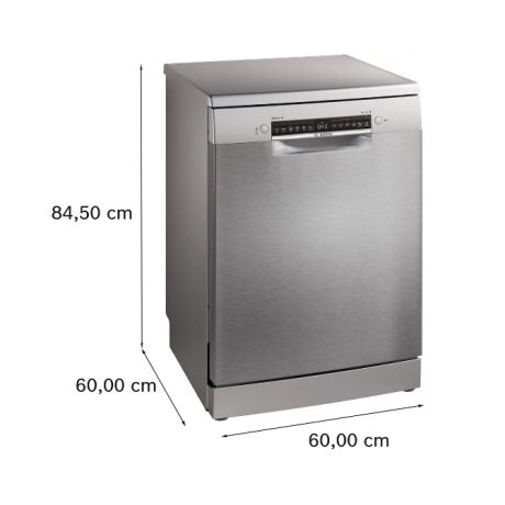 BOSCH SMS4ENI06E Ελεύθερο πλυντήριο πιάτων 60 cm Brushed steel anti-fingerprint BOSCH SMS4ENI06E Ελεύθερο πλυντήριο πιάτων 60 cm Brushed steel anti-fingerprint